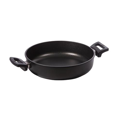 Eurolux Braadpan / Hapjespan 24 x 7 cm flexinductie / combizone Bosch en Siemens Compatible