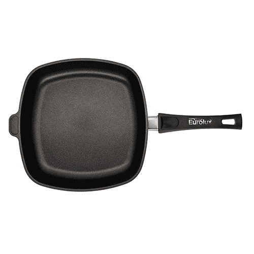Eurolux Squeezed Hapjespan met afneembare steel 28 x 28 x 6,5 cm flexinductie / combizone Bosch en Siemens Compatible - Image 2