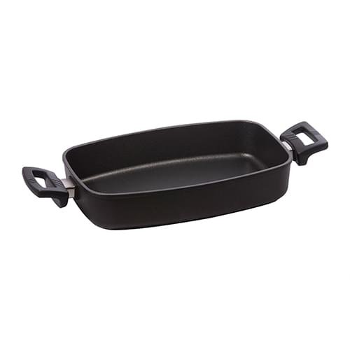 Eurolux Braadpan rechthoekkig 33 x 22 x 7 cm flexinductie / combizone Bosch en Siemens Compatible