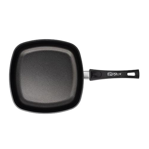 Eurolux Squeezed Hapjespan met afneembare steel 20 x 20 x 6,5 cm flexinductie / combizone Bosch en Siemens Compatible - Image 2